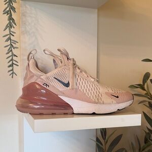 Nike Women's Air Max 270 in Blush and Beige